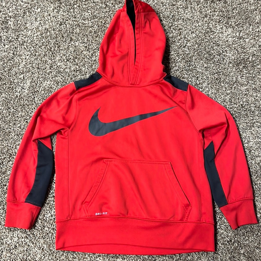 Red kids Nike hoodie